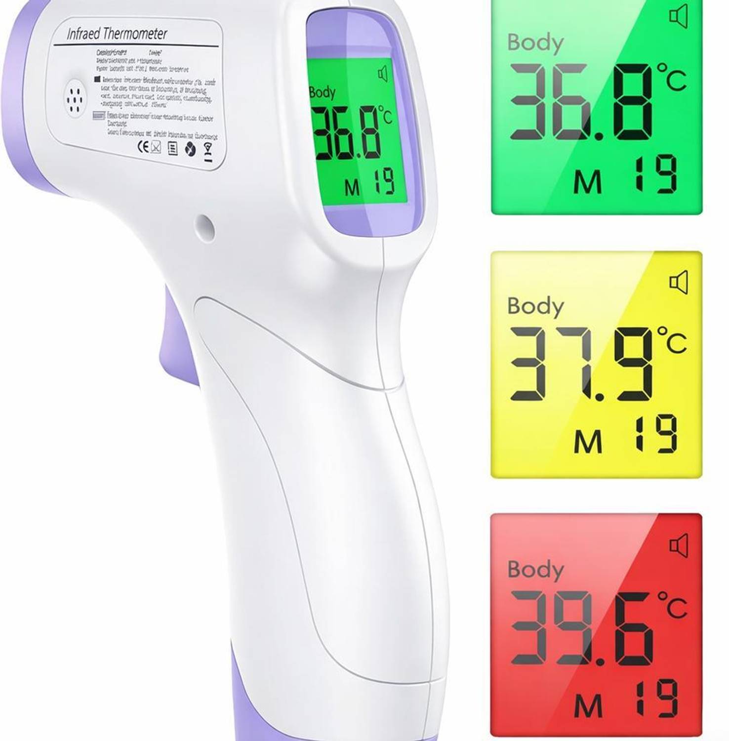 colorsole New Infrared Digital Thermometer For Gym Member Screeni