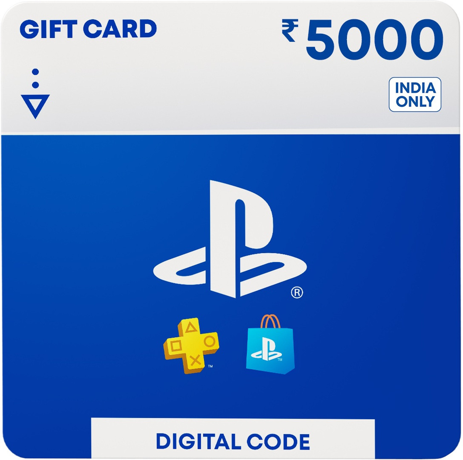 Image of Sony Interactive Entertainment Rs.5000 PlayStation Store Gift Card