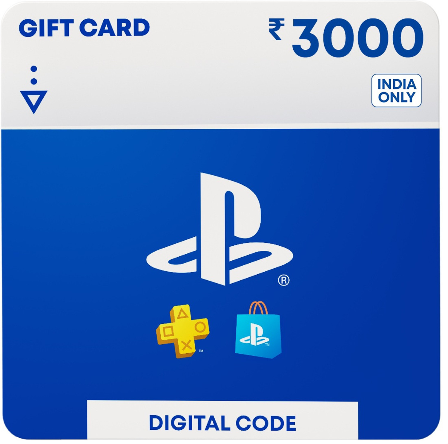 Image of Sony Interactive Entertainment Rs.3000 PlayStation Store Gift Card