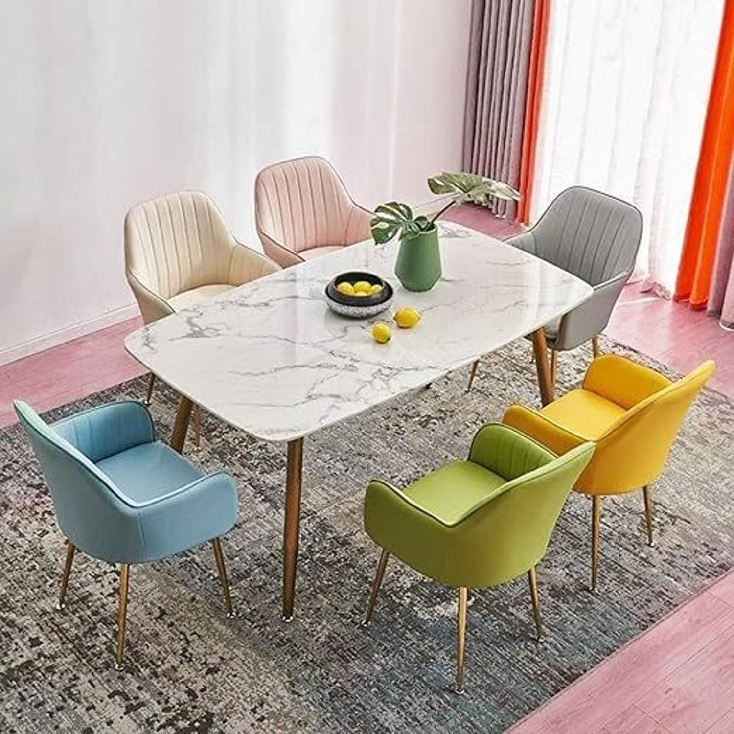 Toxigo Fabric Living Room Chair Green - Image 4
