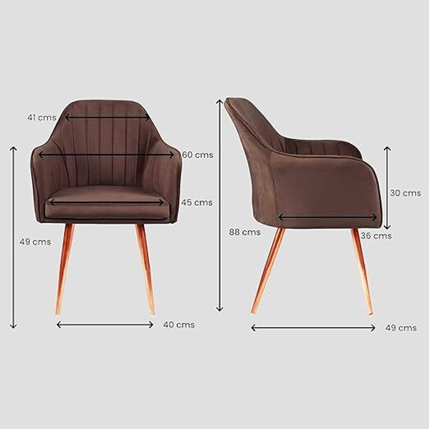 Image of Toxigo Fabric Living Room Chair