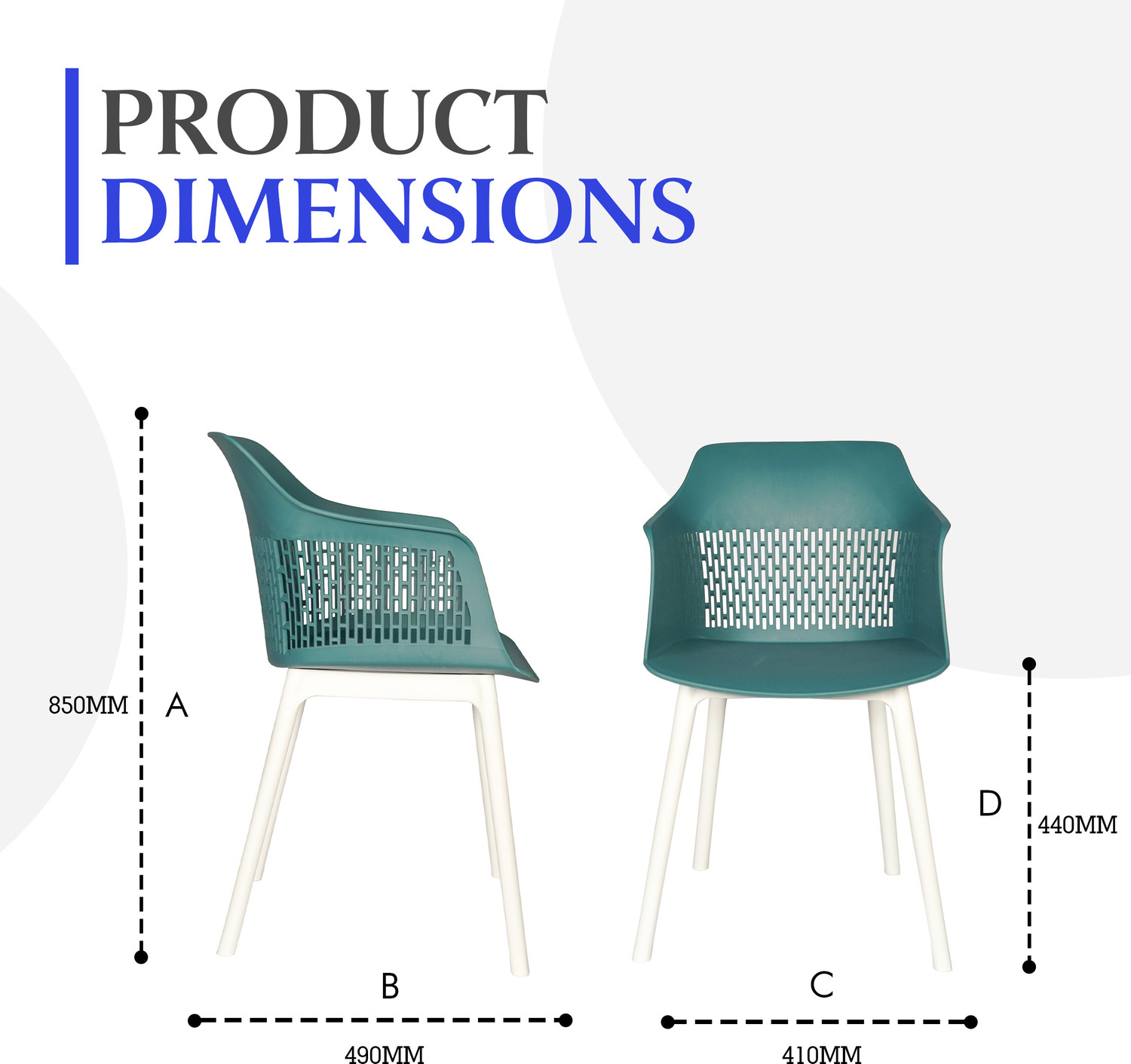 Image of Diya Plastic Outdoor Chair
