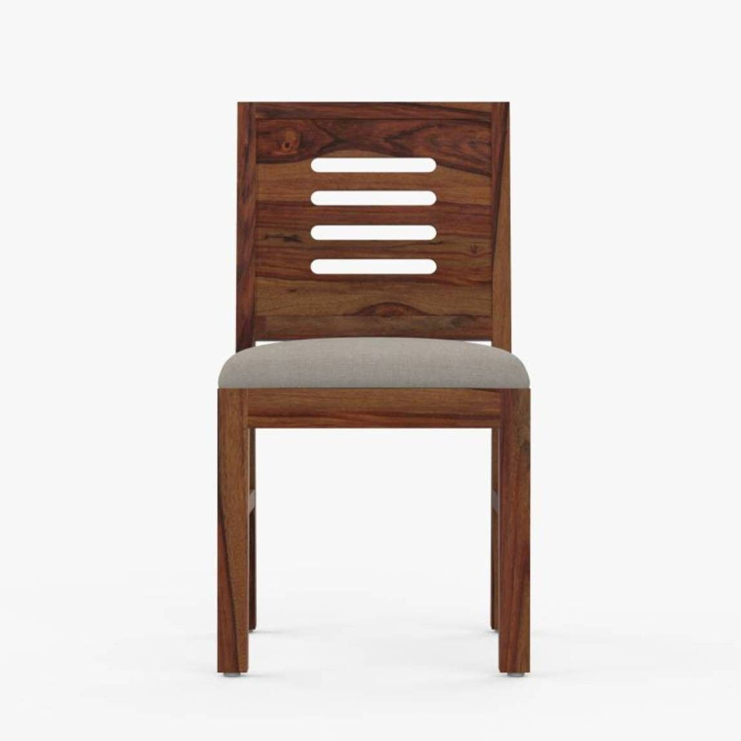 Image of Devsignature Sheesham Wood Dining Chair Only | Set Of 2 Solid Purewood Dining Chair For Kitchen & Dinning Room | Natural Brown Finish Solid Wood Dining Chair