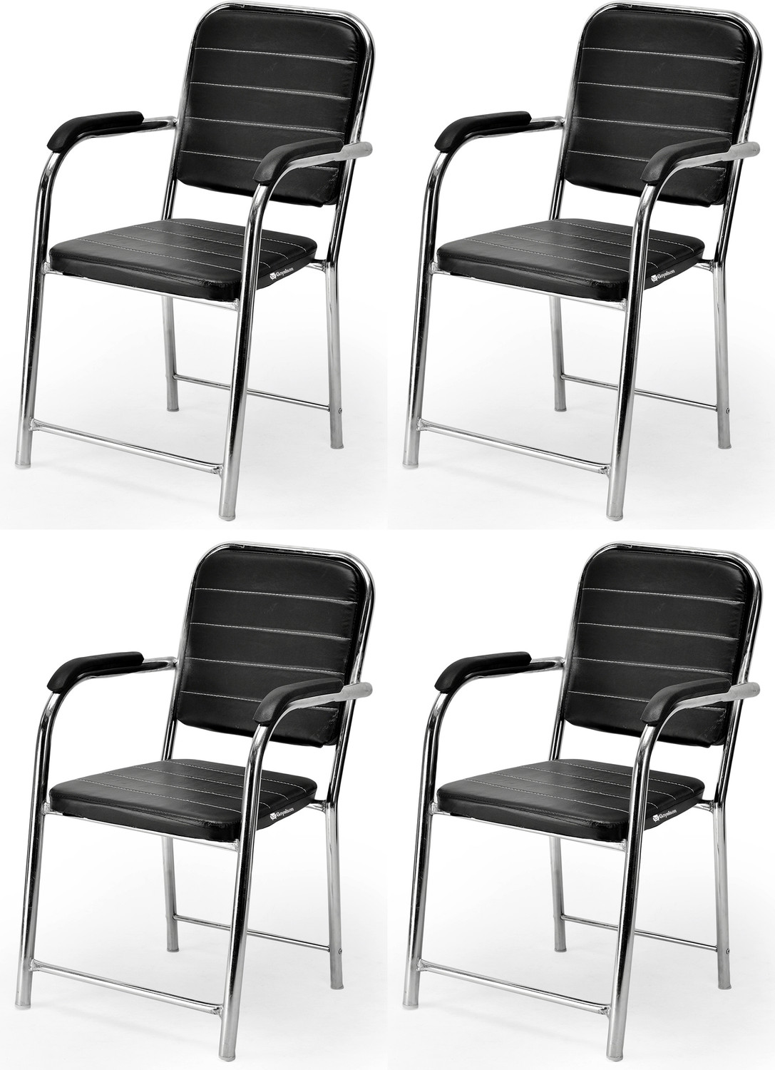 Image of RATISON Executive Office /Visitor /Study /Computer /Student /Work from Home Leatherette Office Visitor Chair