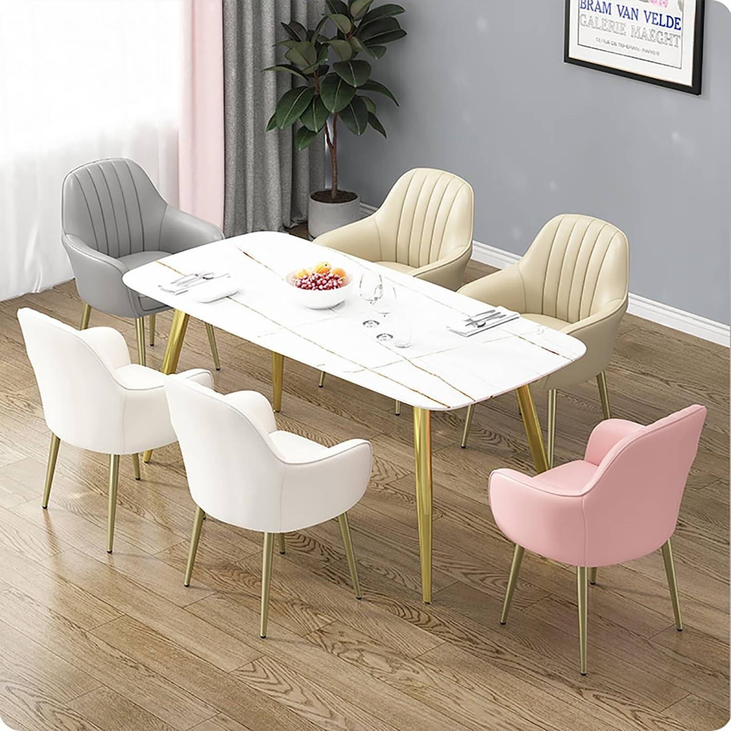 椅子 tetete TECHSEAT Leatherette Dining Chair Price in India - Buy TECHSEAT