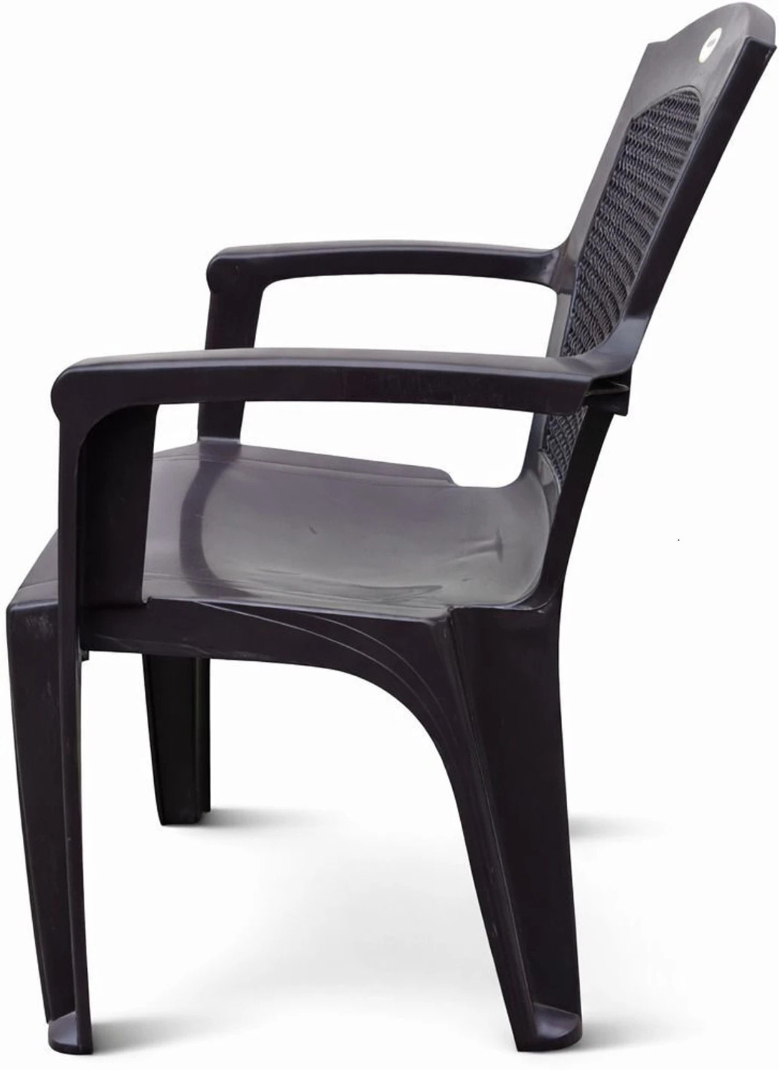 Image of HOMIBOSS Plastic Chairs for Home & Outdoor | Strong & Durable | Balcony & Office Use Plastic Dining Chair