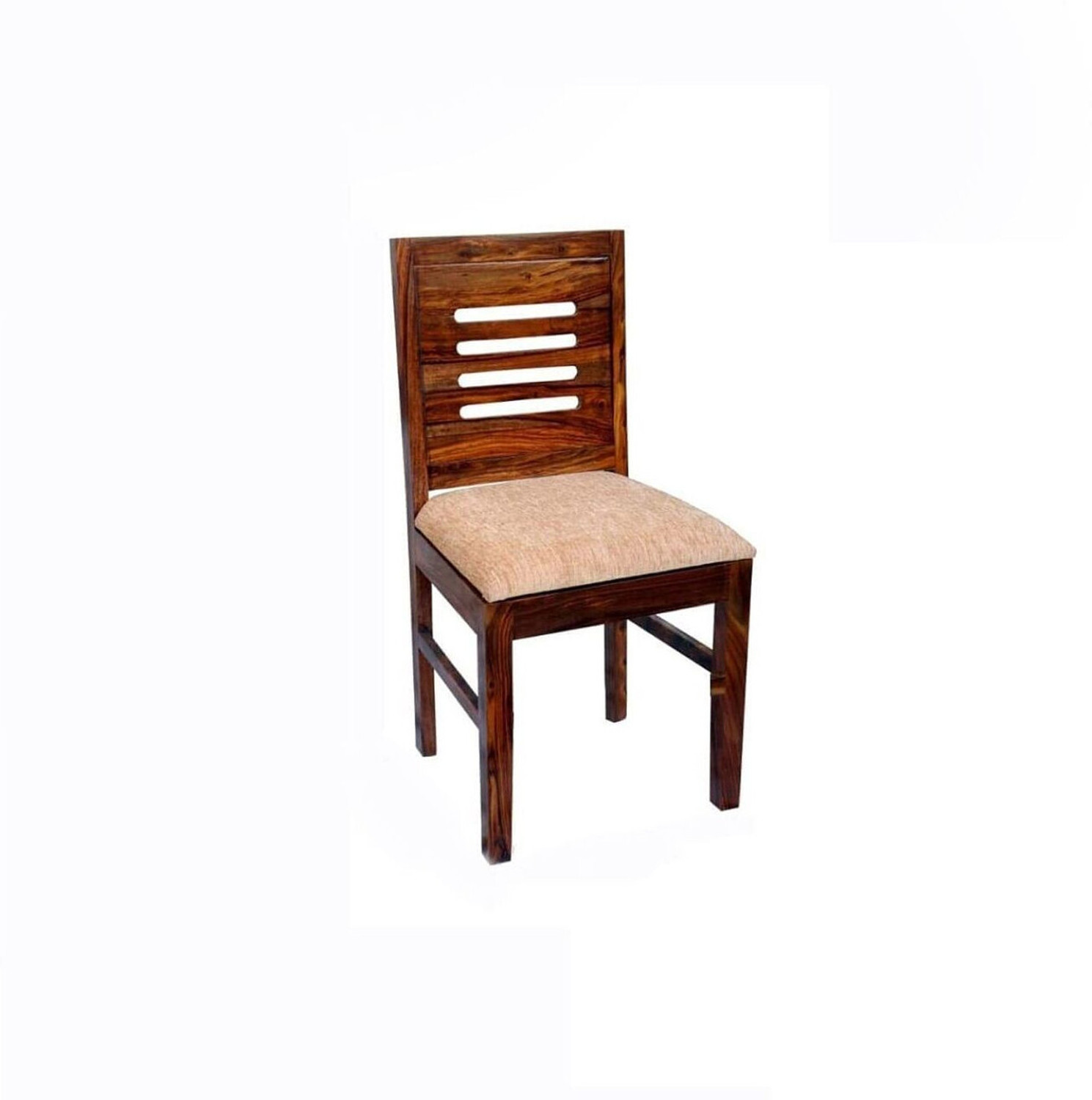 Image of Shree Jeen Mata Enterprises Sheesham Wood Dining Chair Set Of 2 | Wooden Chair Set| Solid Wood Dining Chair| Solid Wood Dining Chair