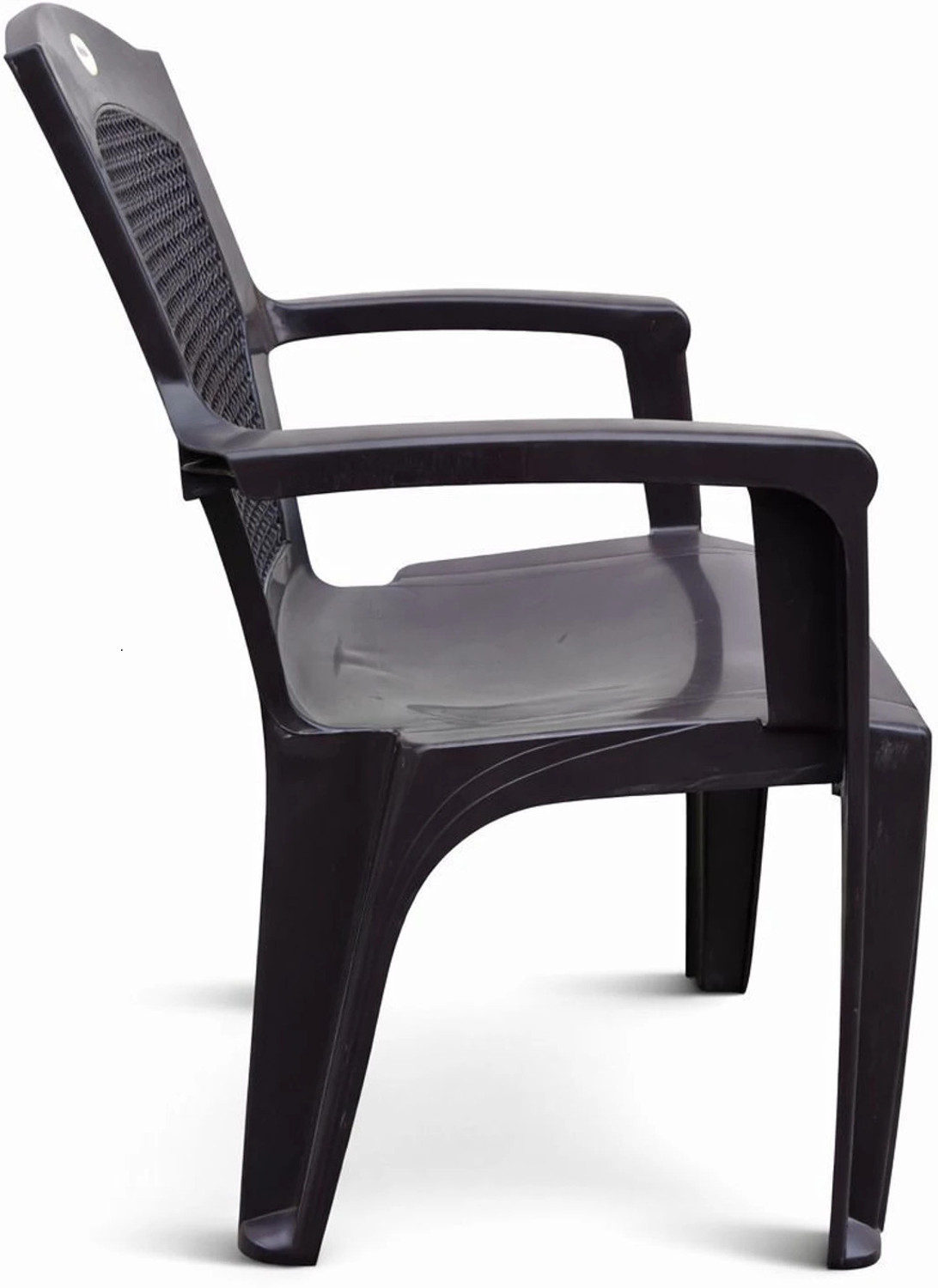 Image of HOMIBOSS Plastic Chairs for Home & Outdoor | Strong & Durable | Balcony & Office Use Plastic Dining Chair