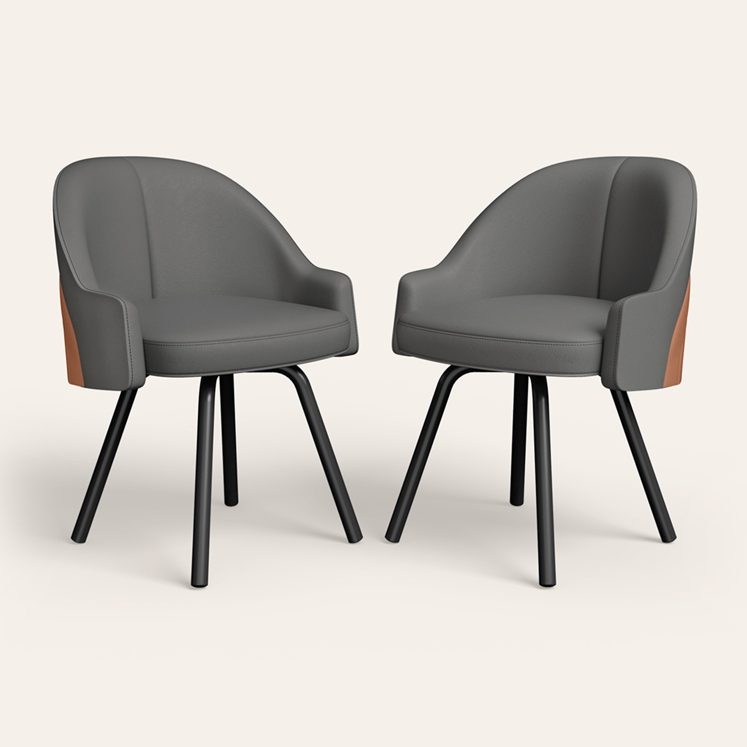 Image of Interio by Godrej Freya Metal Dining Chair