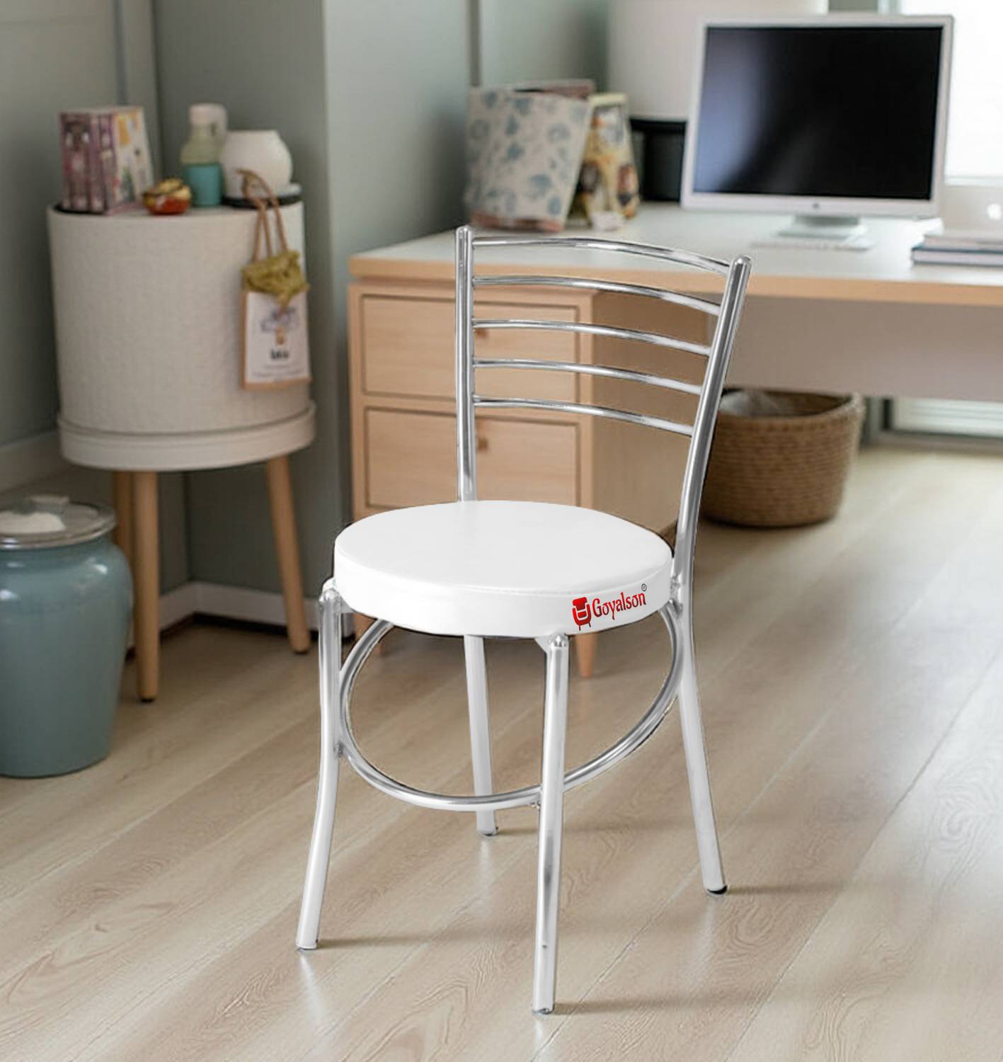 GOYALSON Metal Dining Chair
