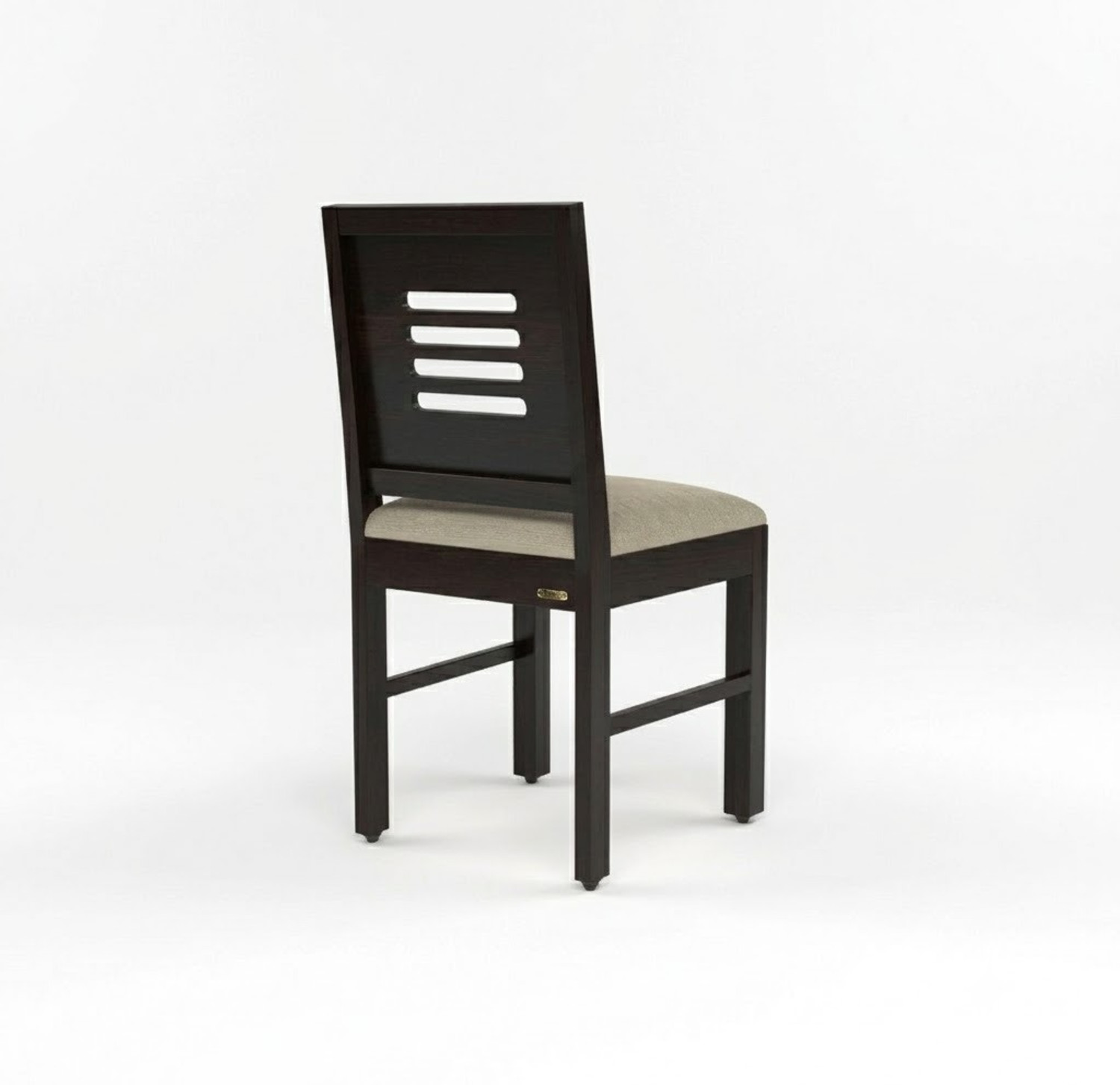 Image of Devsignature WOODEN FOUR SEATER DINING SET 3 CHAIR WITH 1 BENCH Solid Wood 4 Seater Dining Set