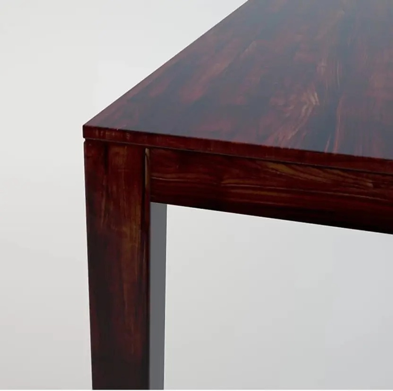 Image of UK FURNITURE Rosewood (Sheesham) Dining Room Set Solid Wood 6 Seater Dining Set (Finish Color -Rosewood Walnut, DIY(Do-It-Yourself))