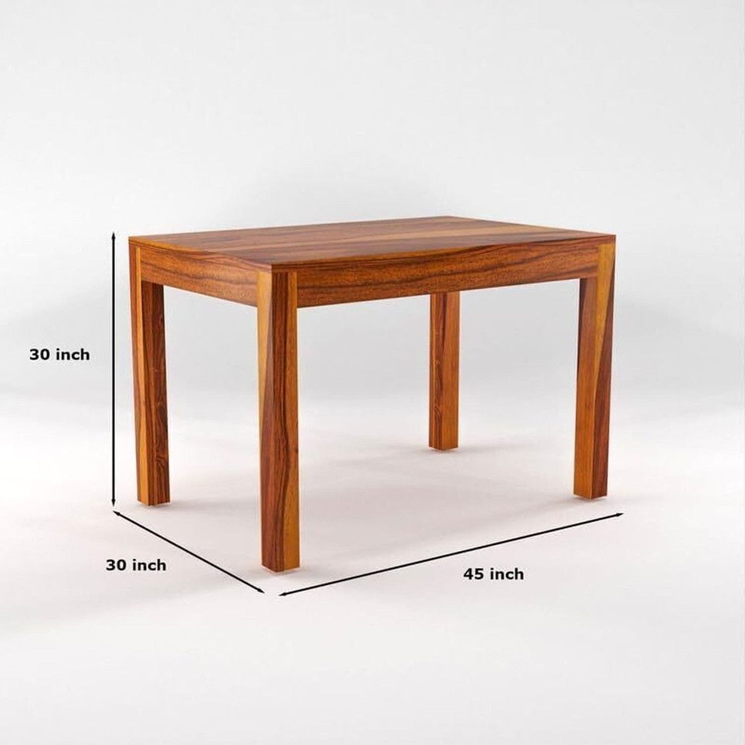 Image of DITHA Solid Wood Dining Set| Wooden Table Chair Set|4 Seater Dining| Dining Table Set| Solid Wood 4 Seater Dining Set