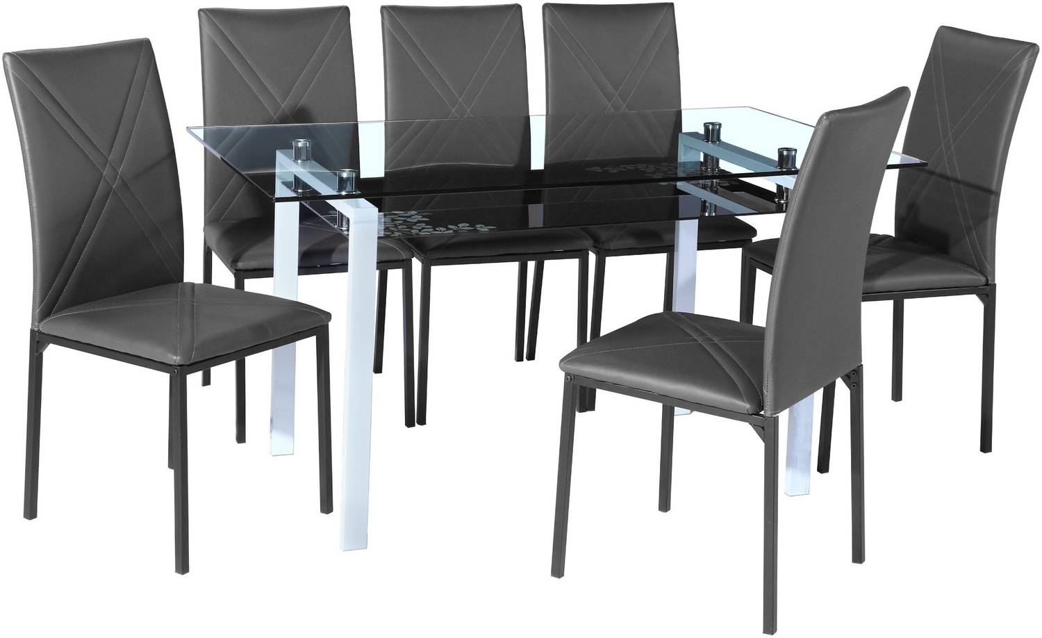 Flipkart Perfect Homes Luzon 6 Seater Metal Dining Set - Image 4