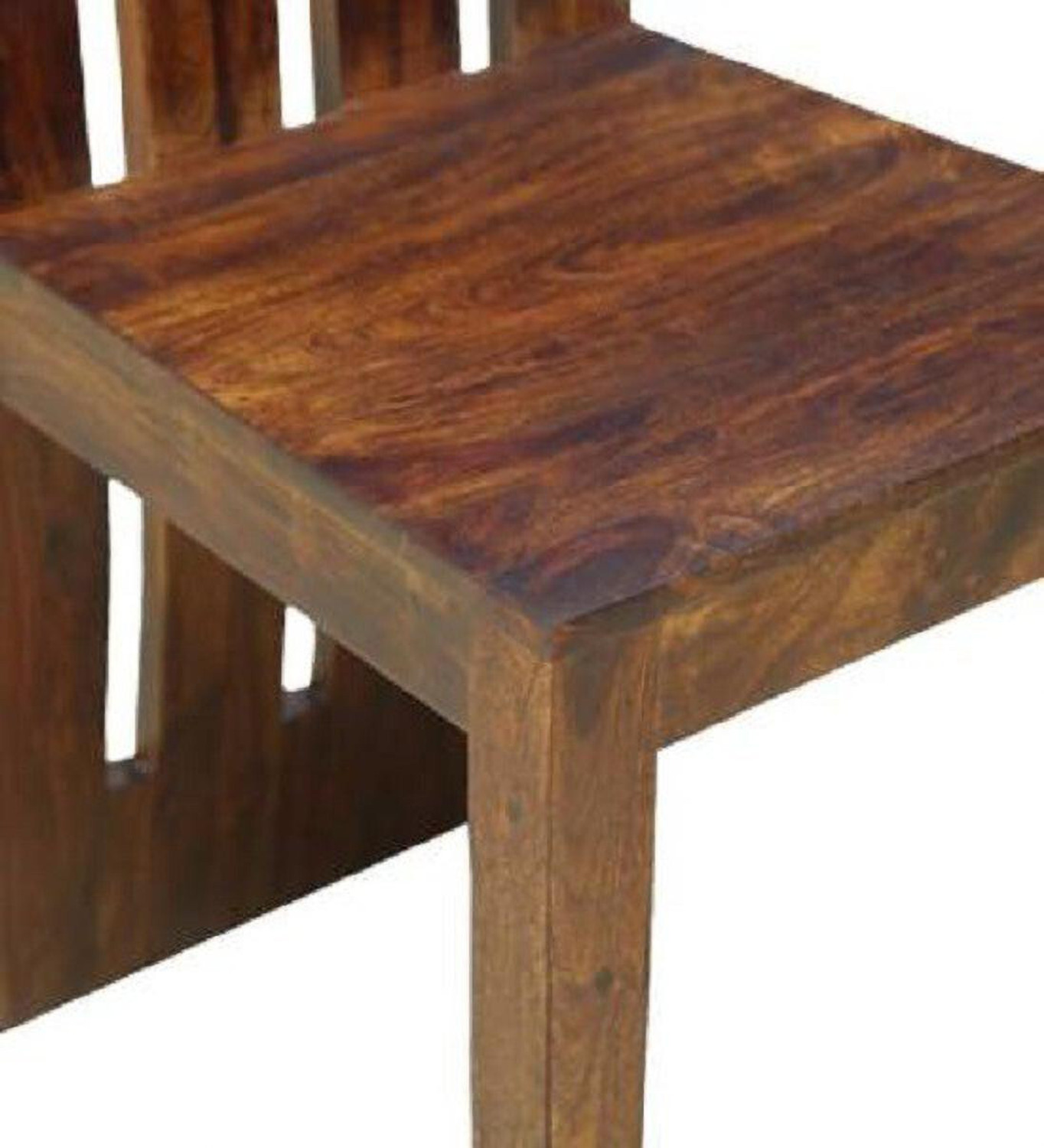 Image of Flipkart Perfect Homes Rosewood (Sheesham) Solid Wood 6 Seater Dining Set