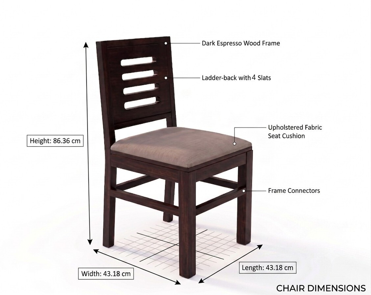 Image of Shree Jeen Mata Enterprises Sheesham Wood 2 Seater Dining| Wooden Table Chair Set| Living Room Dining Set | Solid Wood 2 Seater Dining Set
