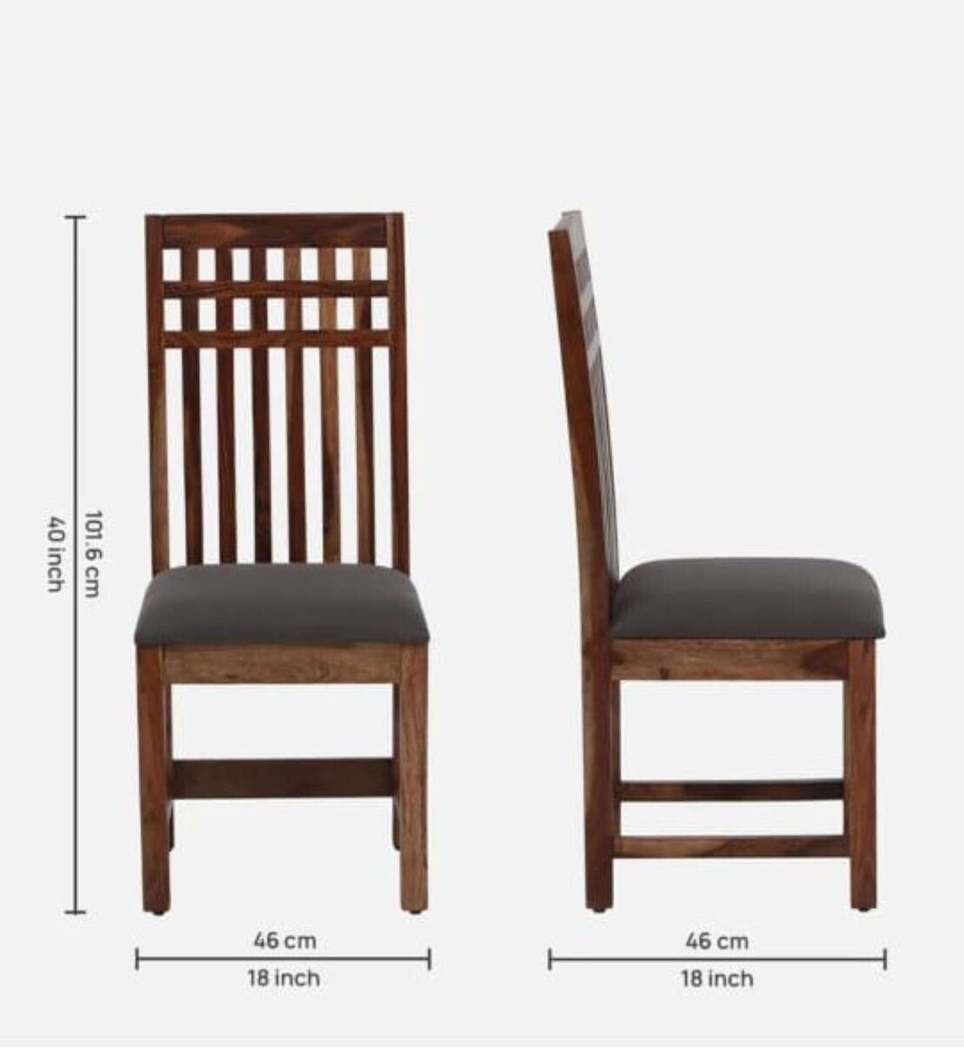 Image of Devsignature Solid Sheesham Wood Four Seater Dining Set For Kitchen , Hotel , Restaurant Solid Wood 4 Seater Dining Set