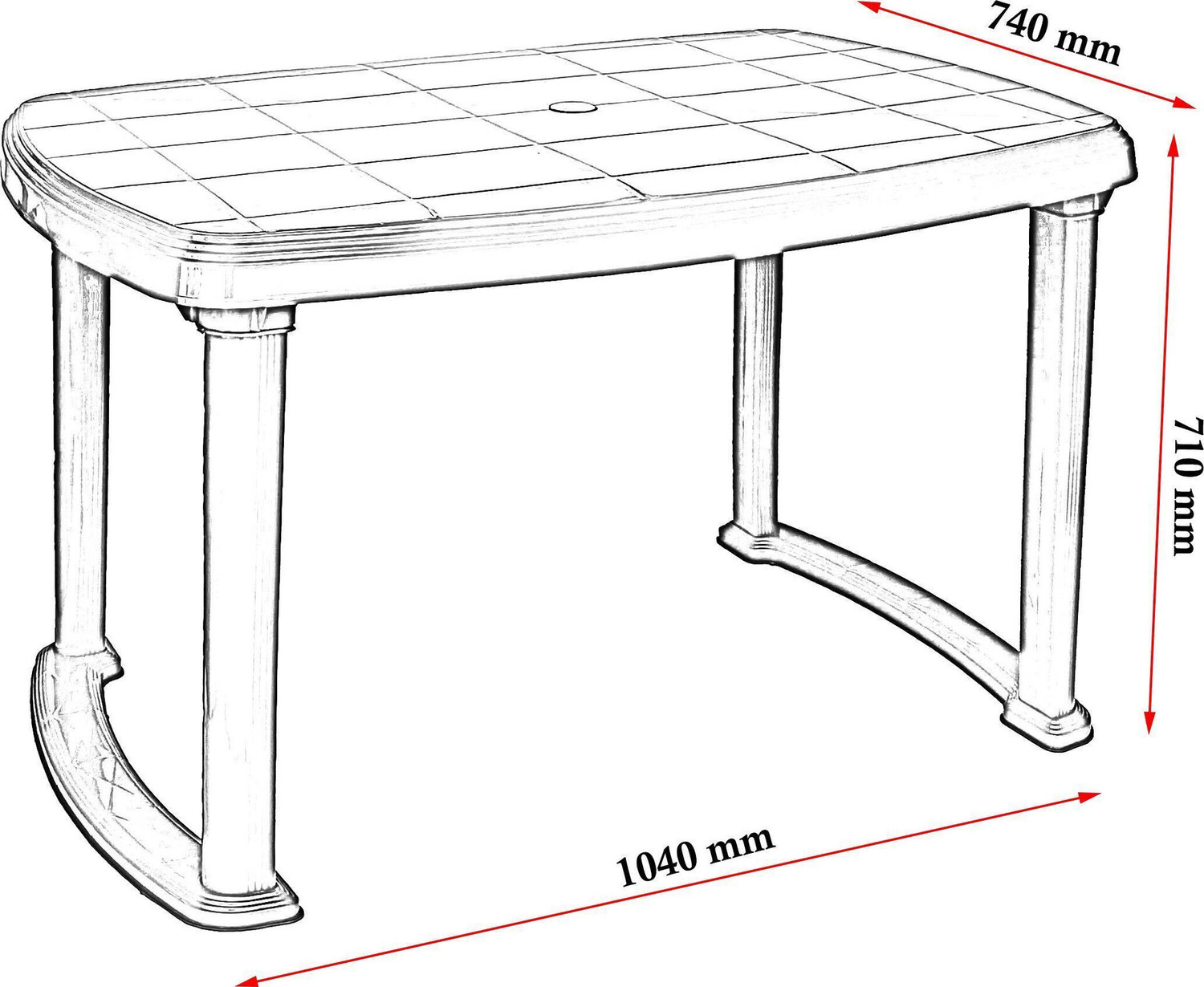 Image of ShopholicHub Classic Multipurpose Table Solid Wood 4 Seater Dining Set