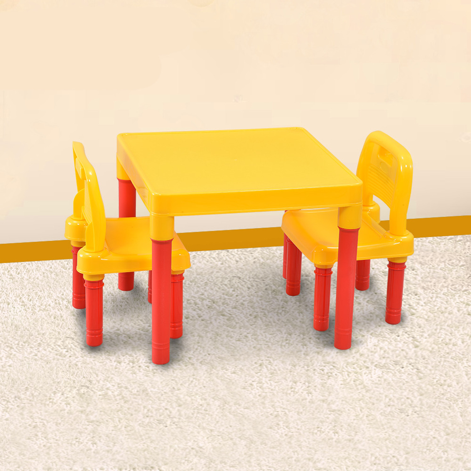 Image of swagath furniture Plastic 4 Seater Dining Set