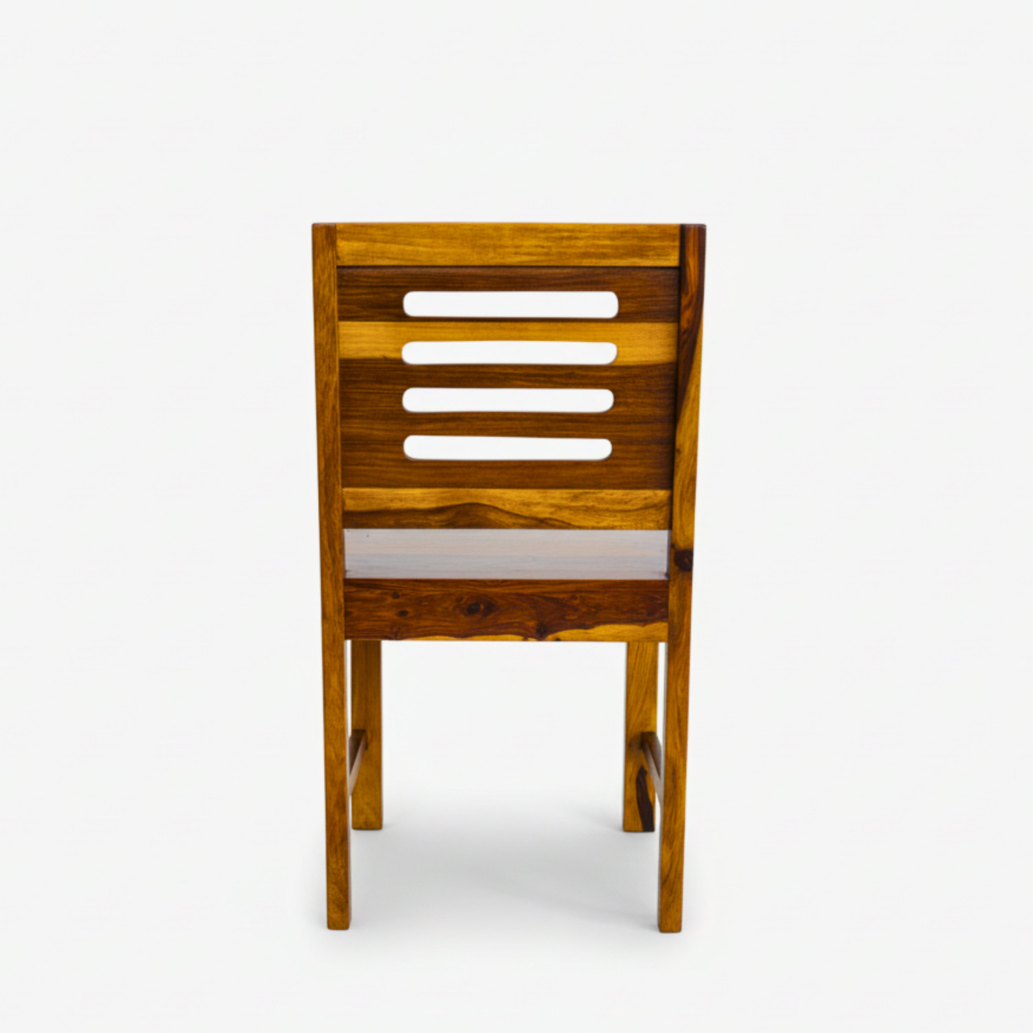 Image of WAKESURE Sheesham (Rosewood) Solid Wood 4 Seater Dining Set