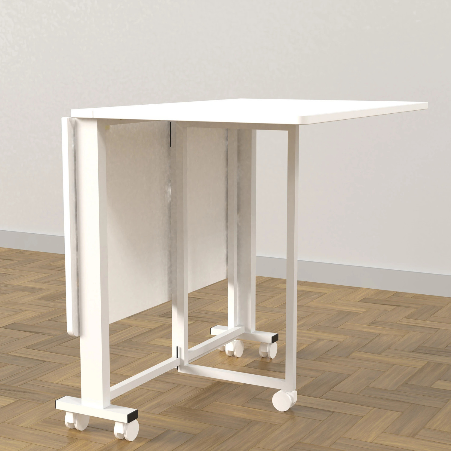Image of InnoFur Pacio Folding Engineered Wood 6 Seater Dining Table