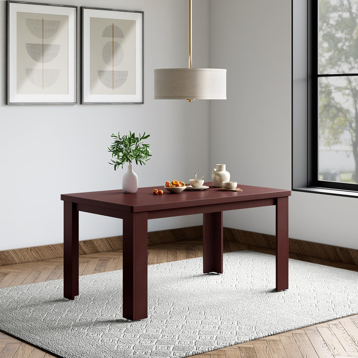 Image of Interio by Godrej Jack Engineered Wood 6 Seater Dining Table