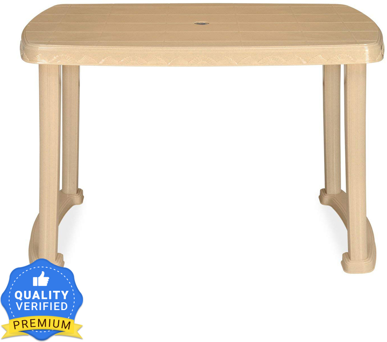Image of Nilkamal Plastic 4 Seater Dining Table