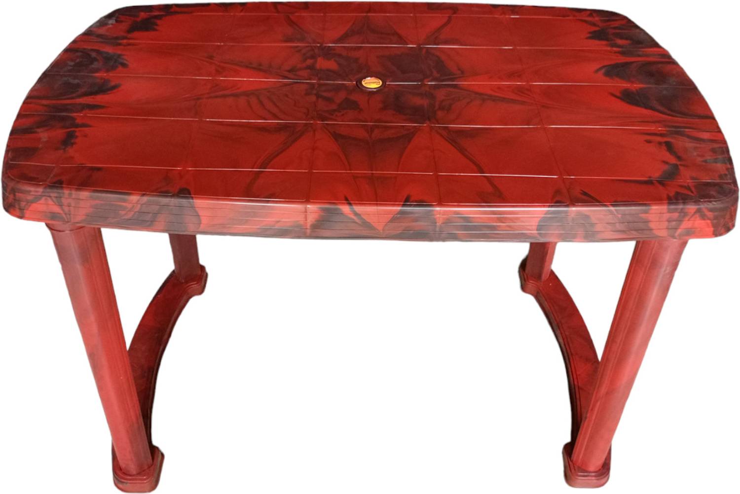 AAMROSE Plastic 4 Seater Dining Table
