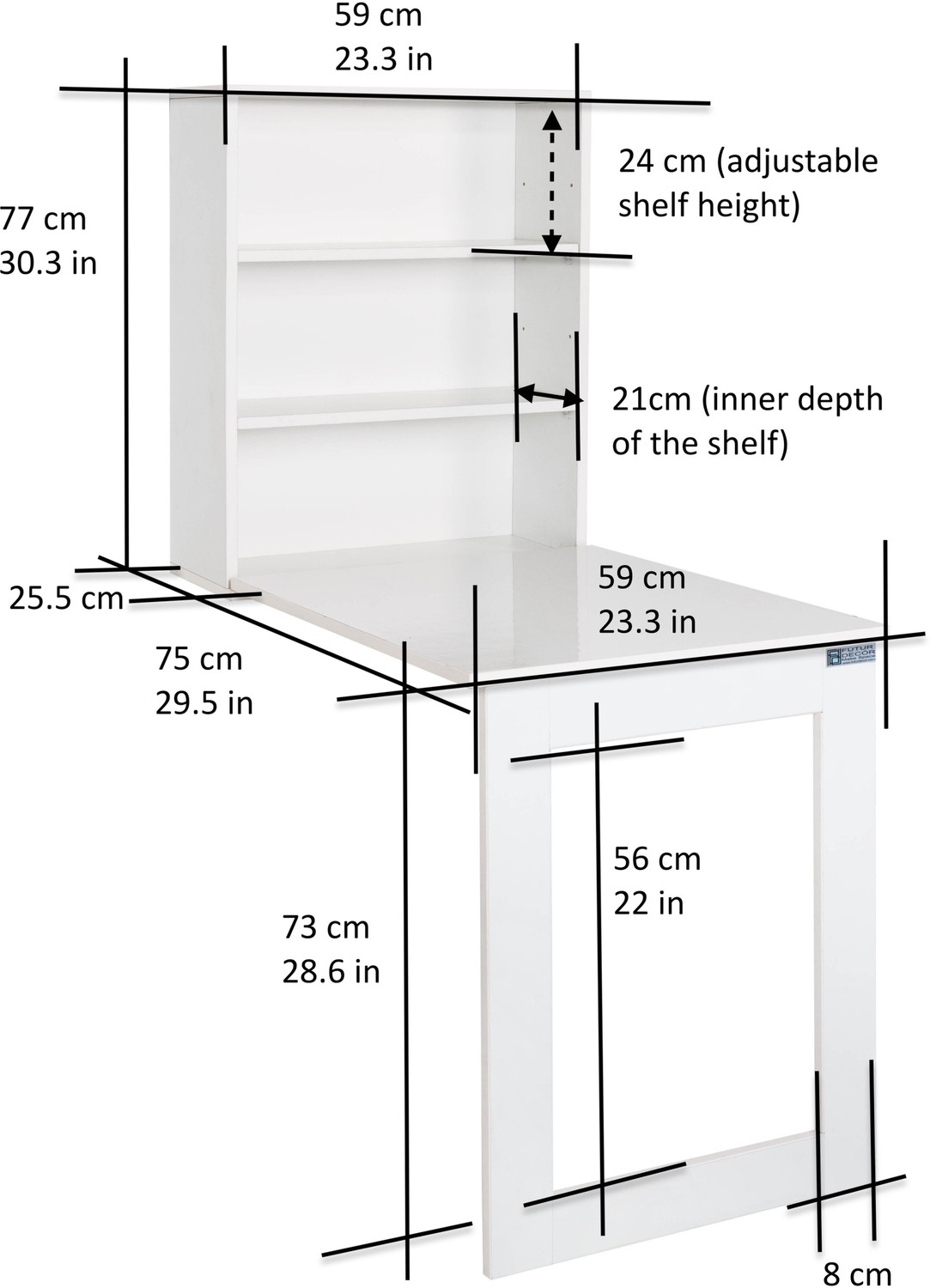 Image of Invisible Bed Wall mounted foldable Solid Wood 2 Seater Dining Table