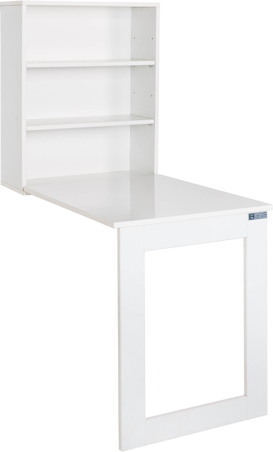 Image of Invisible Bed Wall mounted foldable Solid Wood 2 Seater Dining Table