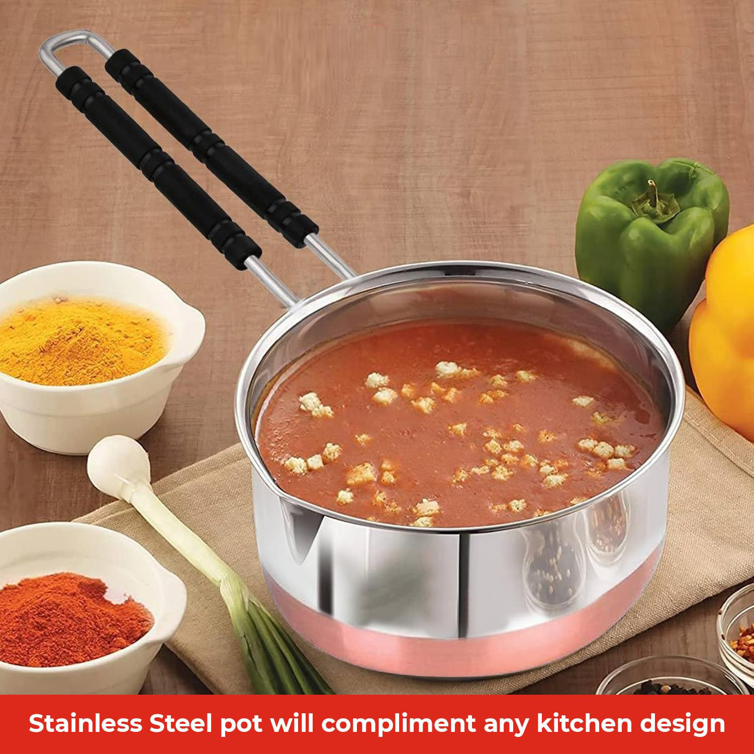 Image of HM EVOTEK Milk Pan 11 cm, 15 cm, 17 cm diameter 1 L, 1.5 L, 2 L capacity