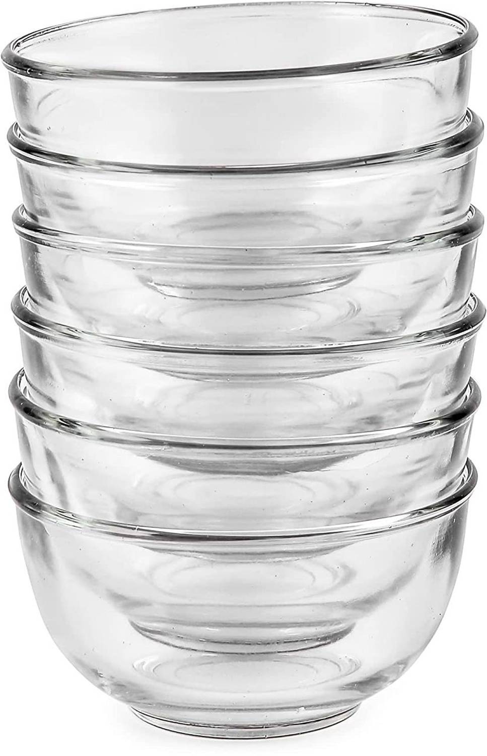 Aone Glass and Crockery Store Glass Decorative Bowl serving fruits, candy, Chocolate, Dry-fruits, Deserts, Ice cream, Sweets Disposable