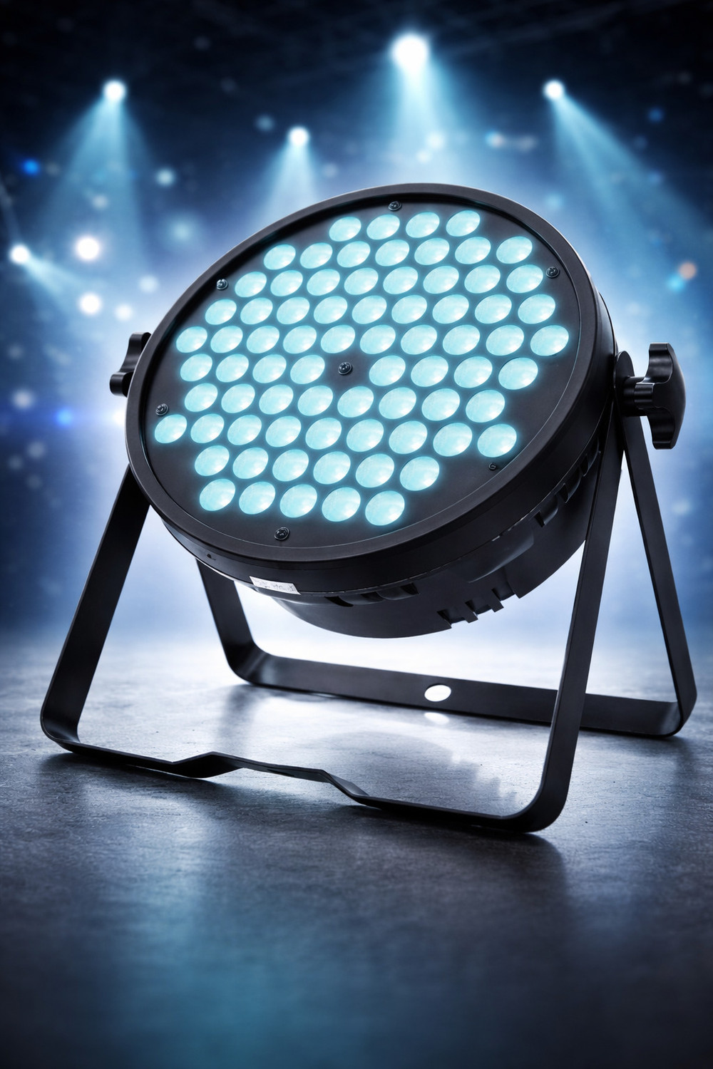 Image of spark world 60x3 LED Slim Flat Par Stage Lights Single Disco Ball