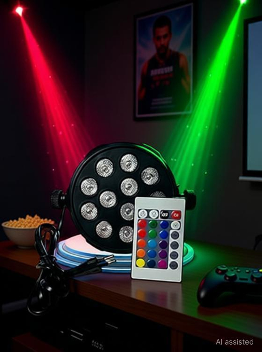 Image of LACT ENTERPRISE DJ LIGHT Dual Disco Ball