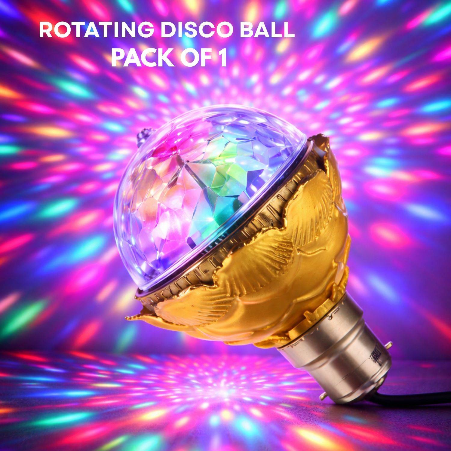 Glowing Night CRFT-GD-DISCO-02-P1 Single Disco Ball (Ball Diamete