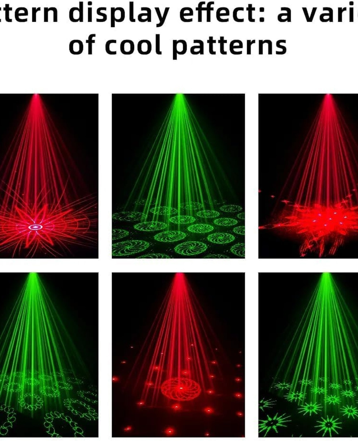 Image of Kavyashine DJ Laser Stage Light for Disco Party Stage Lighting, Weddings Party. Shower Laser Light (Ball Diameter: 55 cm)