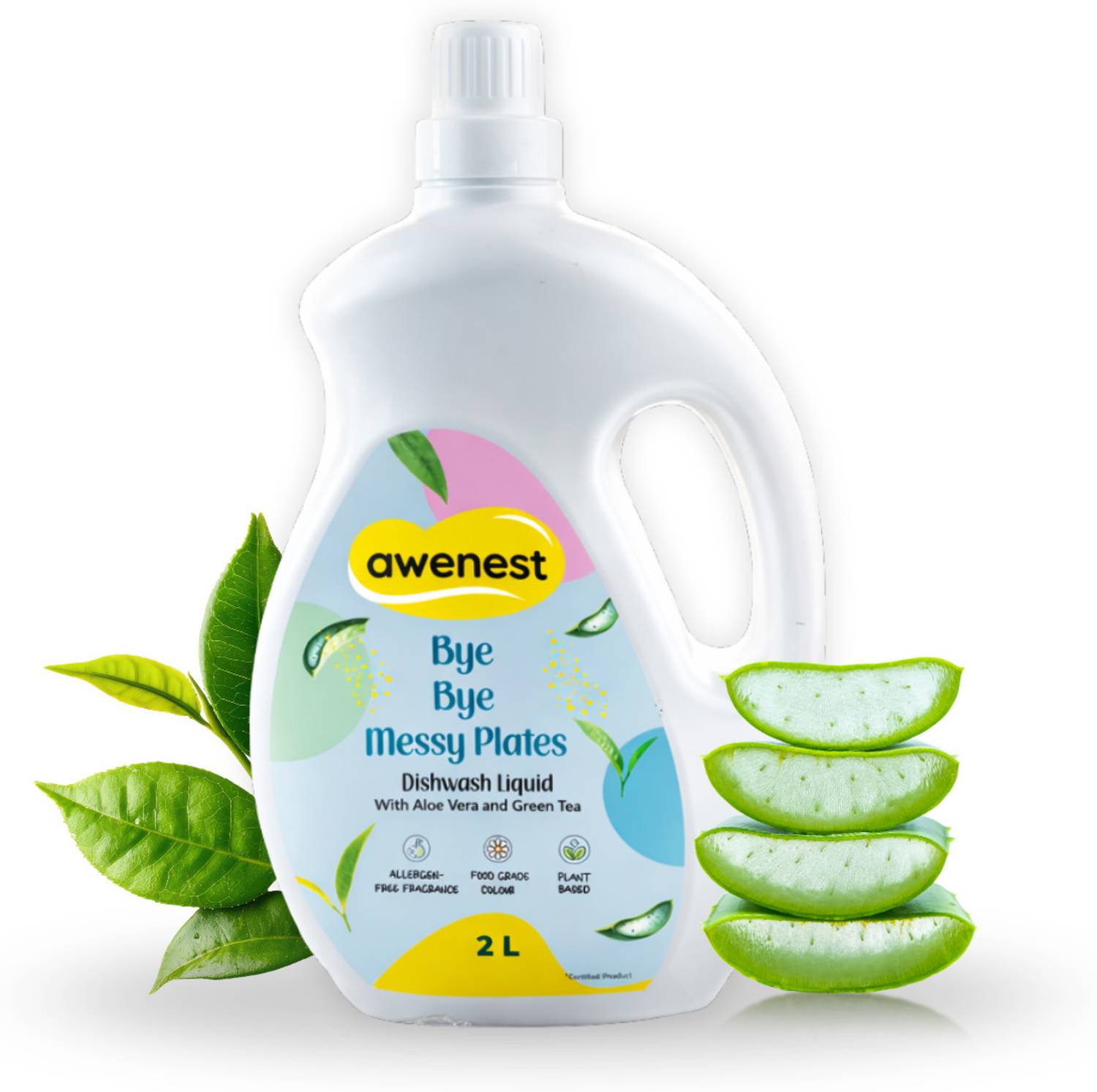 awenest Bye Bye Messy Plates Dishwash Dish Cleaning Gel