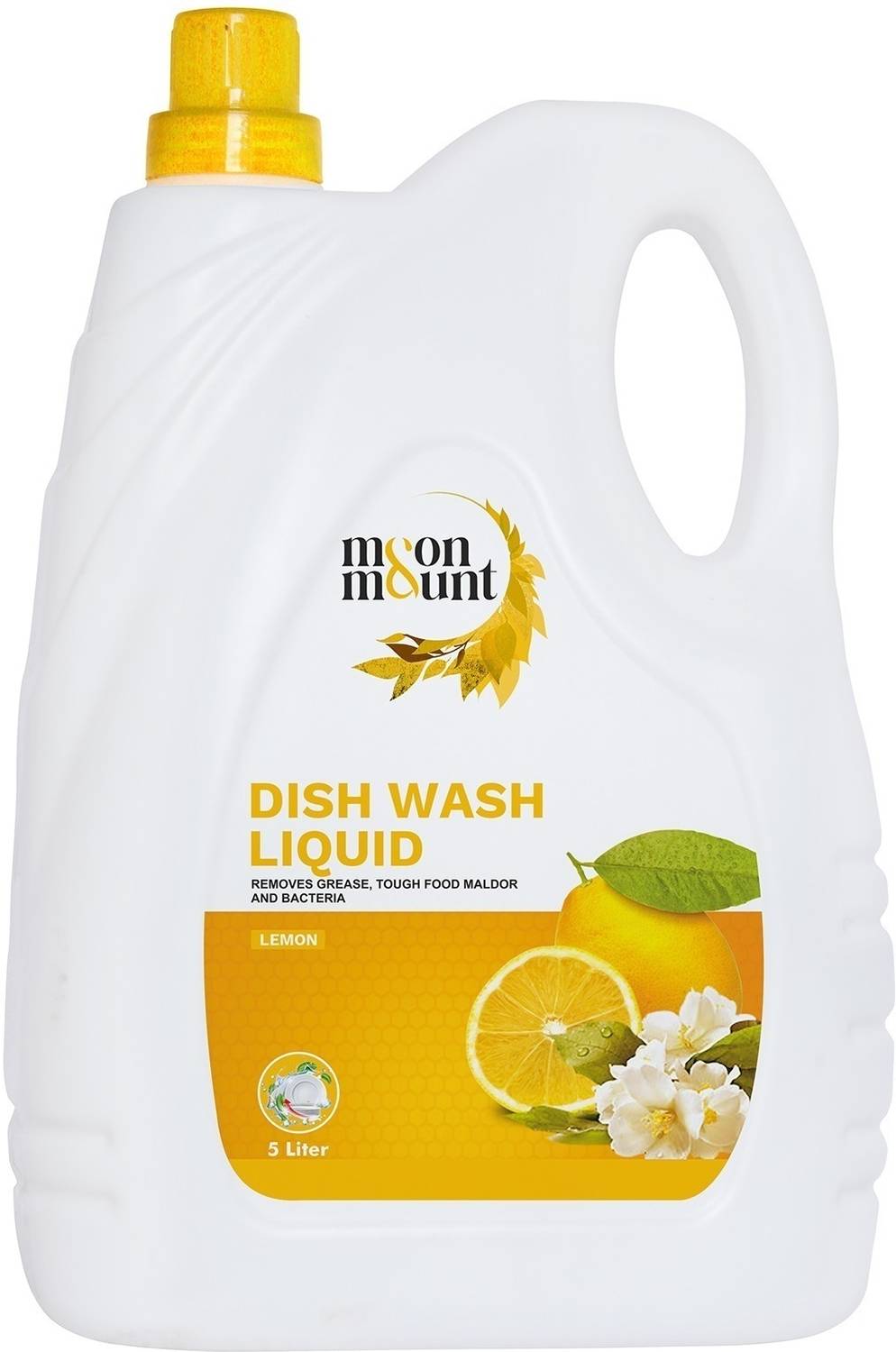 Moon and Mount Dish Washing Liquid, Tough Stain Removal Concentra