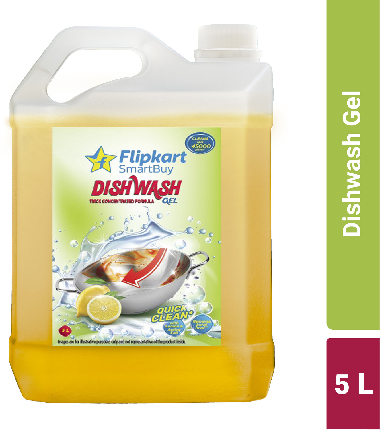Image of Flipkart SmartBuy Dishwash Gel Dish Cleaning Gel