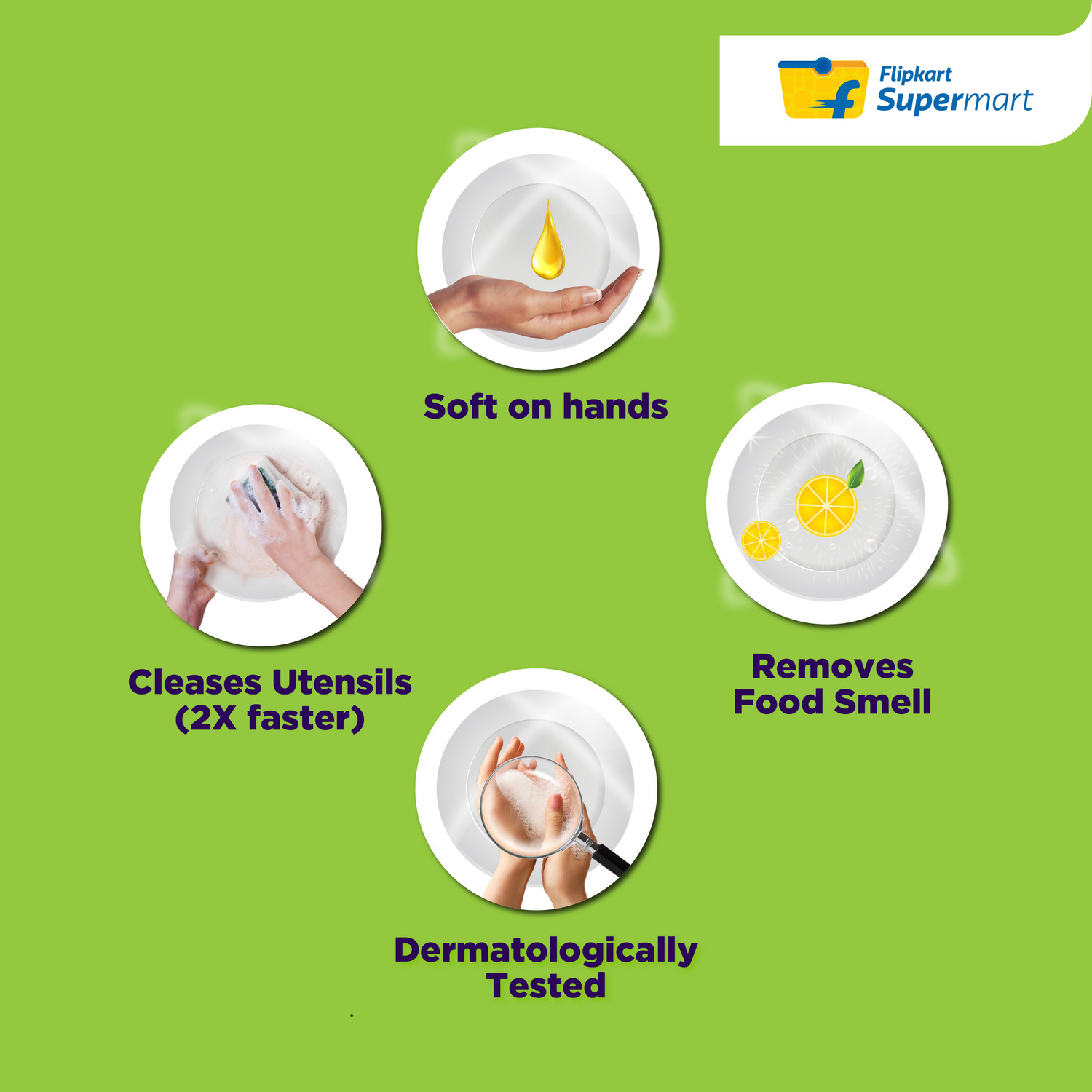 Image of Flipkart Supermart Lemon Dish Cleaning Gel