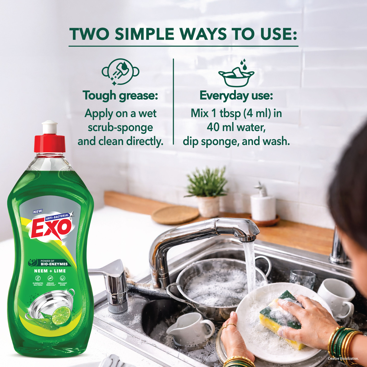 Image of Exo Power of Bio-Enzymes Dish Cleaning Gel