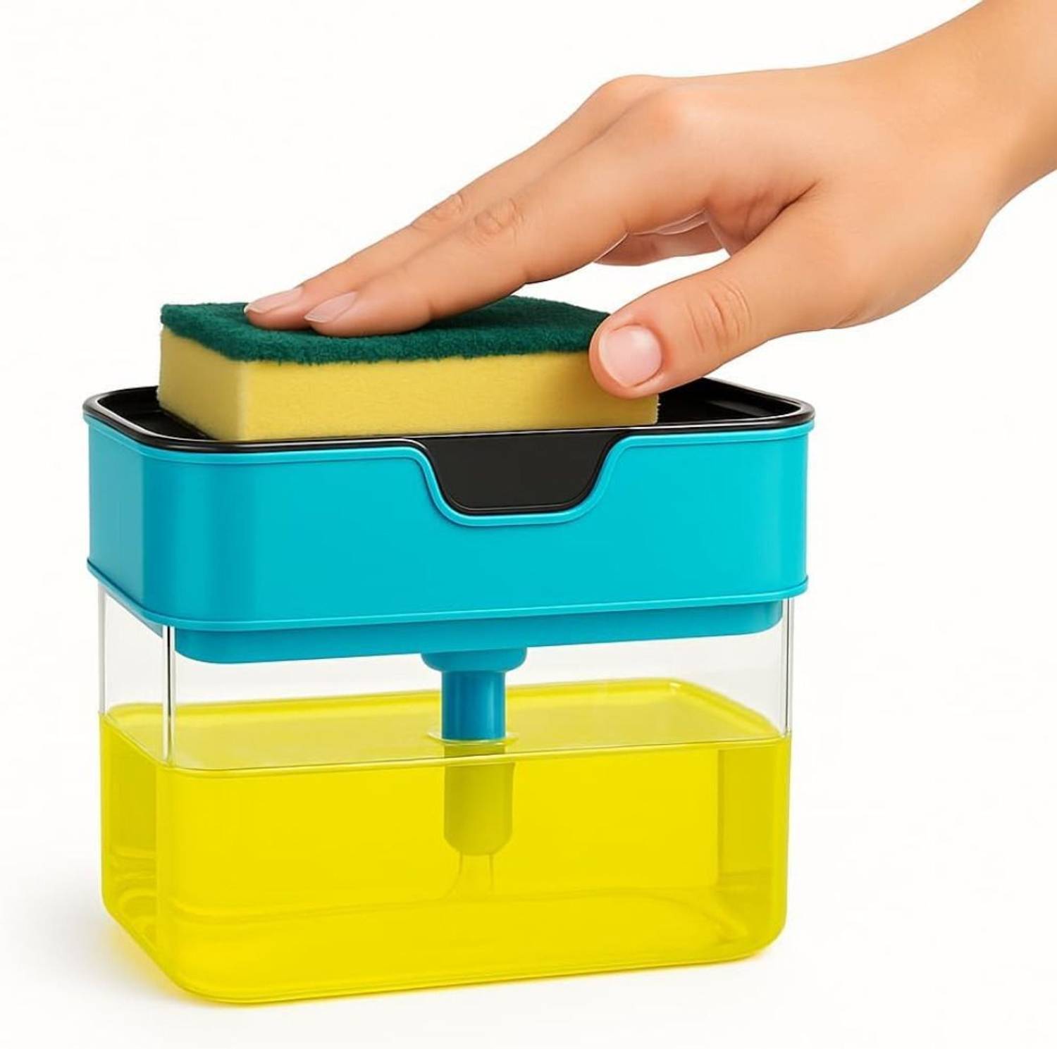 AASHI GIFTS STORE Soap Liquid Dispenser for Kitchen Sink Countertop Dish Cleaning Gel