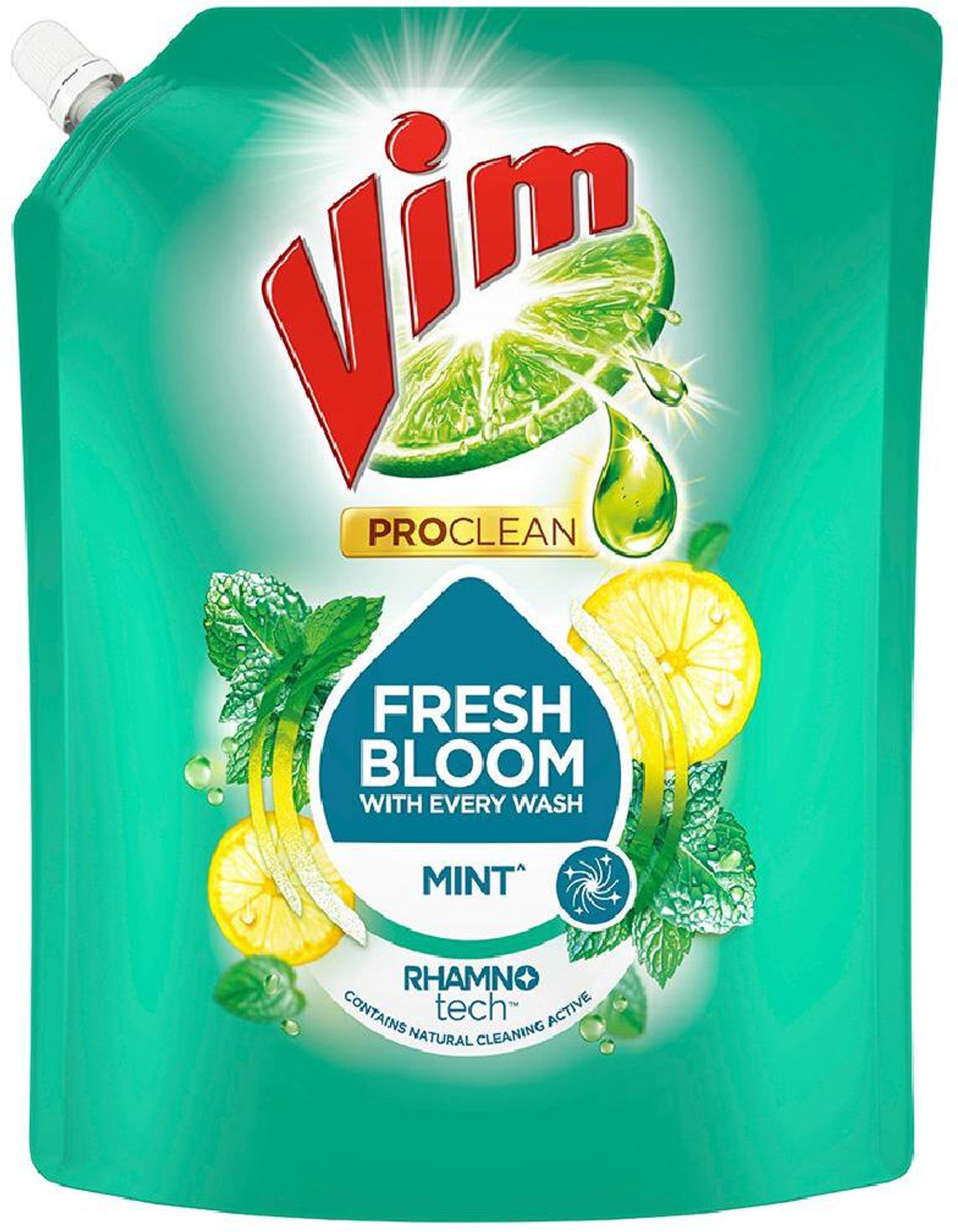 Image of Vim Dishwash Anti Smell Liquid Dish Cleaning Gel (Pudina, 1.7 L)
