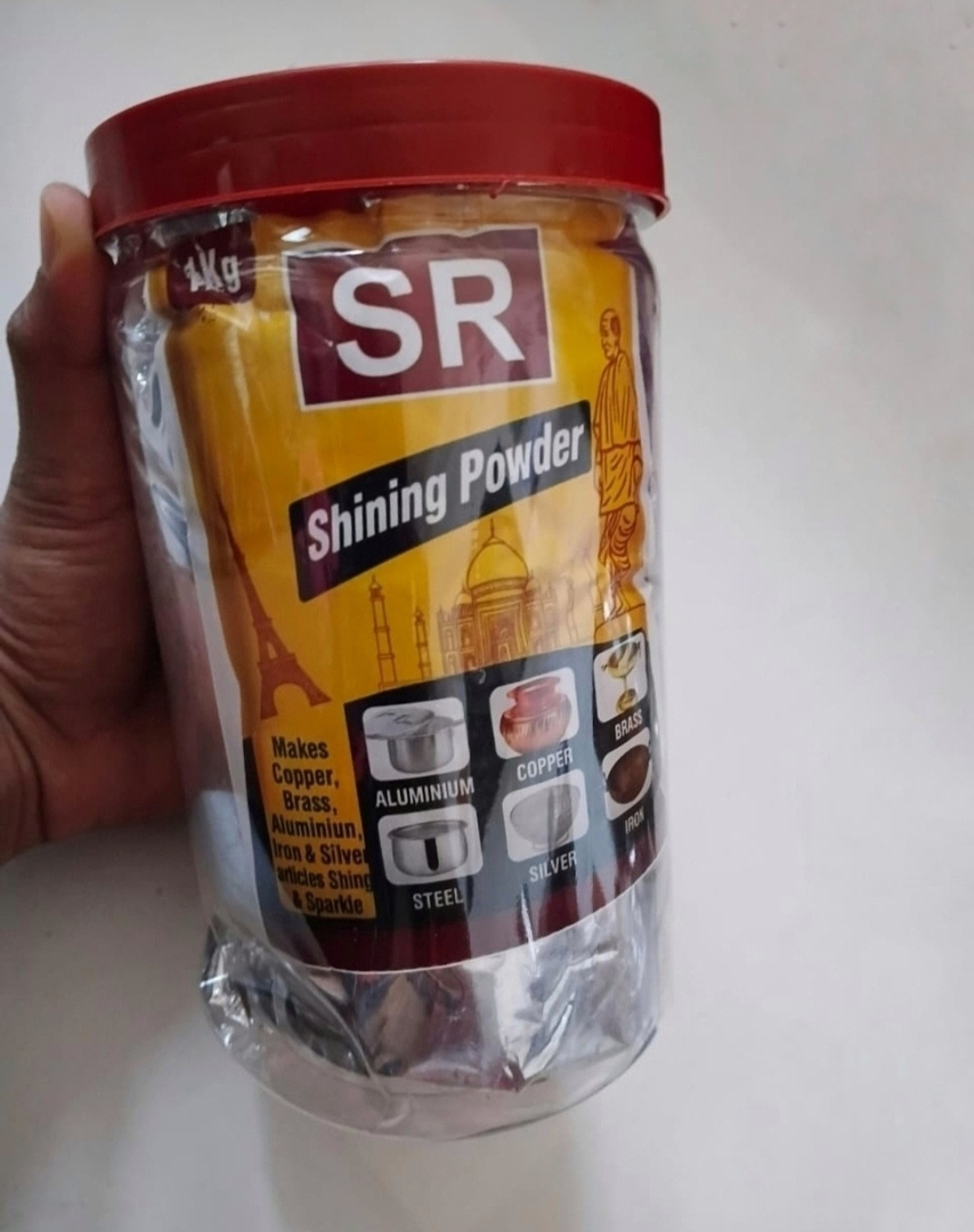 Image of SR Pitambaari SR Royal Shine Powder Mex Dishwash Bar