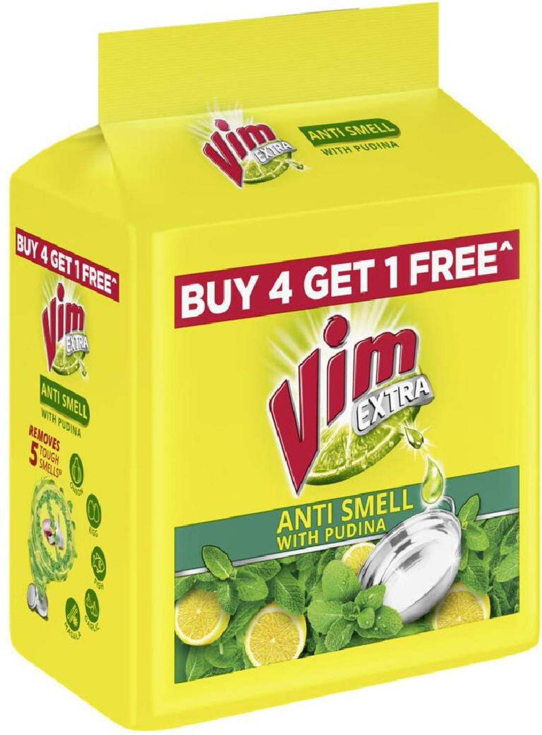 Image of Vim Anti Smell with Pudina Dishwash Bar