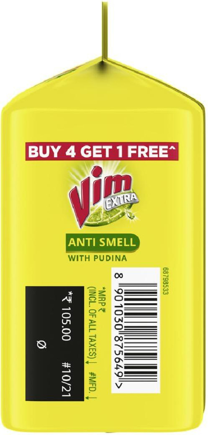 Image of Vim Anti Smell with Pudina Dishwash Bar