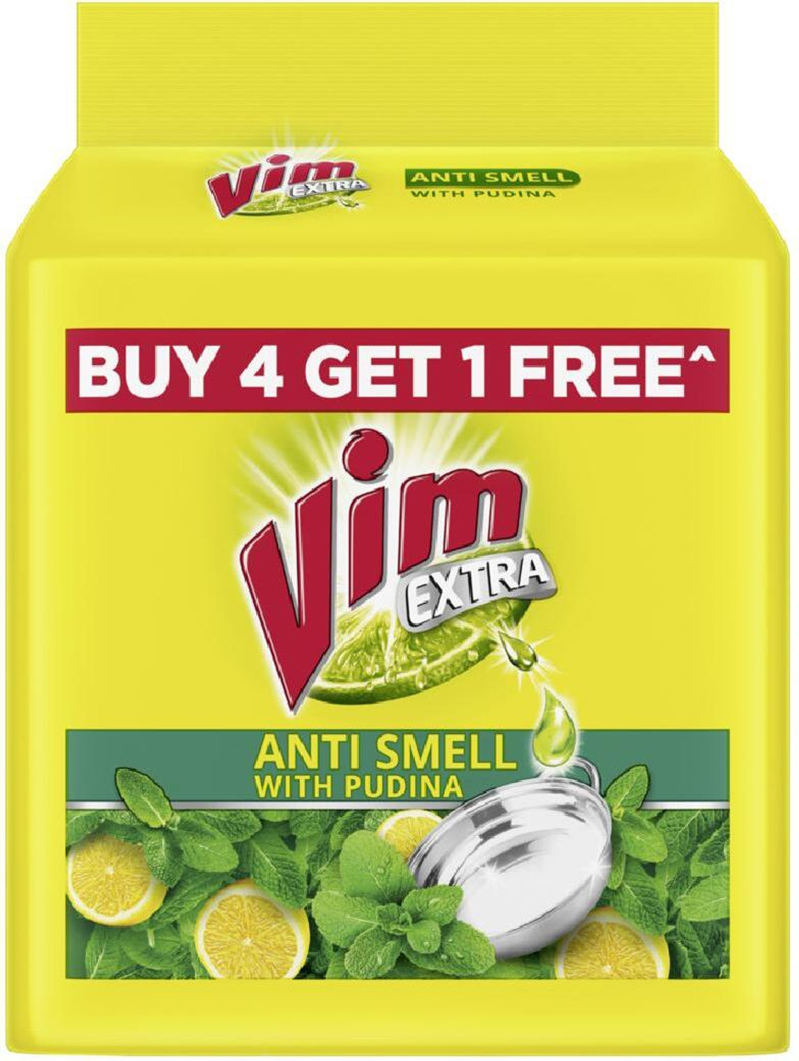 Image of Vim Anti Smell with Pudina Dishwash Bar