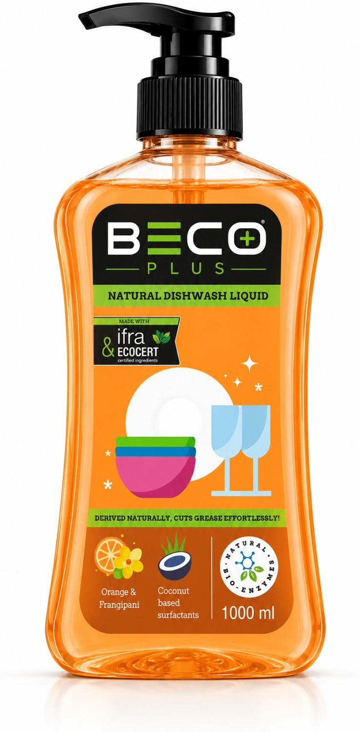 Image of BecoPlus' Becoplus Dishwash 1000ml Dish Cleaning Gel