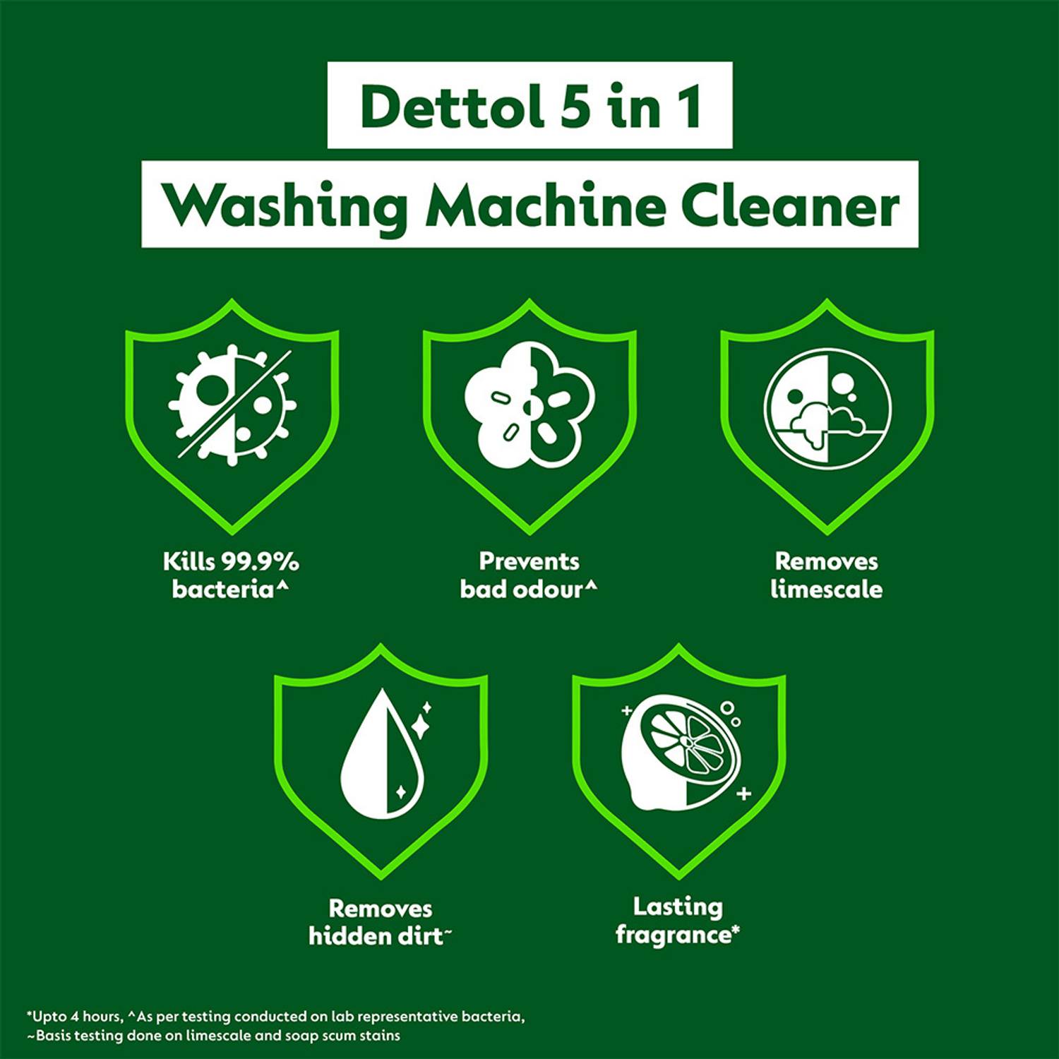 Dettol 5in1 Washing Machine Cleaner - Image 3