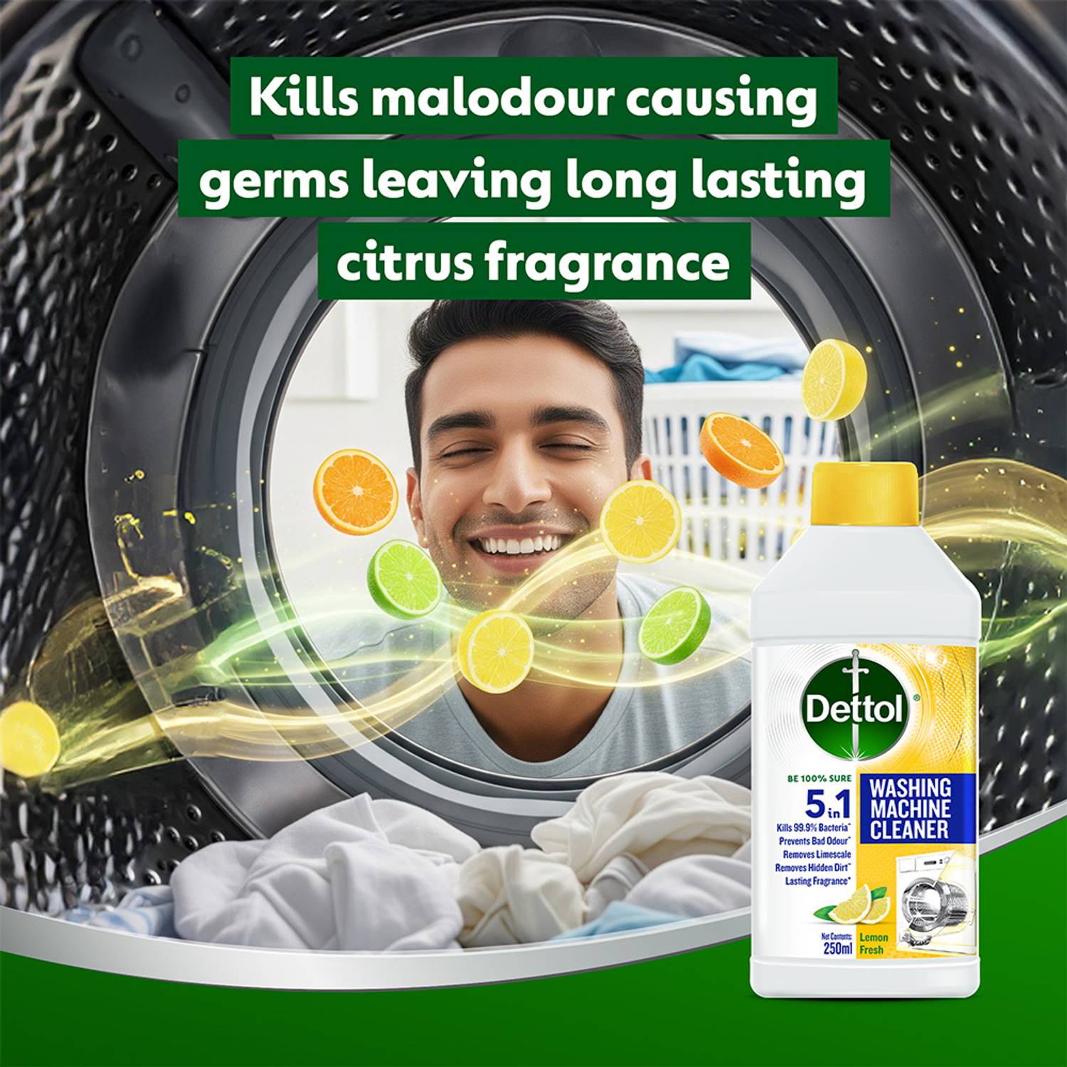Dettol 5in1 Washing Machine Cleaner - Image 5